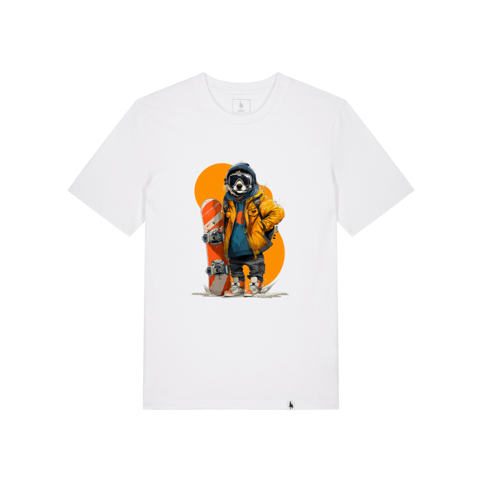 Tricou unisex, Raccoon on Board [1]