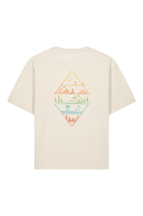 Tricou unisex, relaxed fit, Camping anywhere [2]