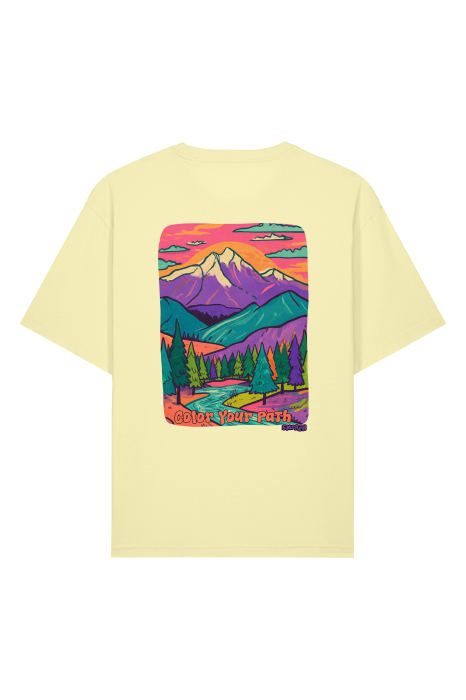 Unisex T-shirt, relaxed fit, Color your path [2]