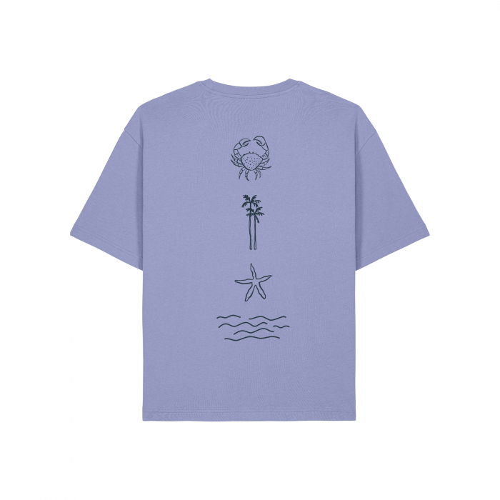 Unisex T-shirt, relaxed fit, Crab [3]