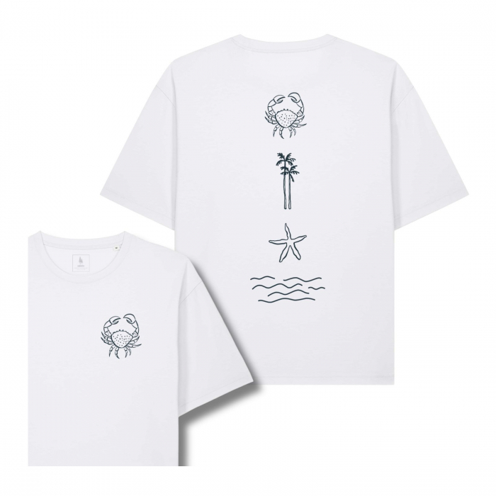 Unisex T-shirt, relaxed fit, Crab [1]