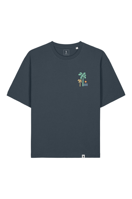 Tricou unisex, relaxed fit, Find me under the palms [3]