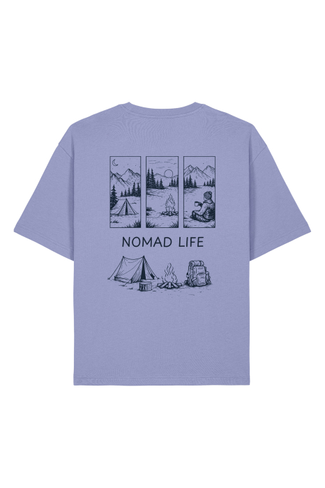 Unisex T-shirt, relaxed fit, Nomad Life [2]
