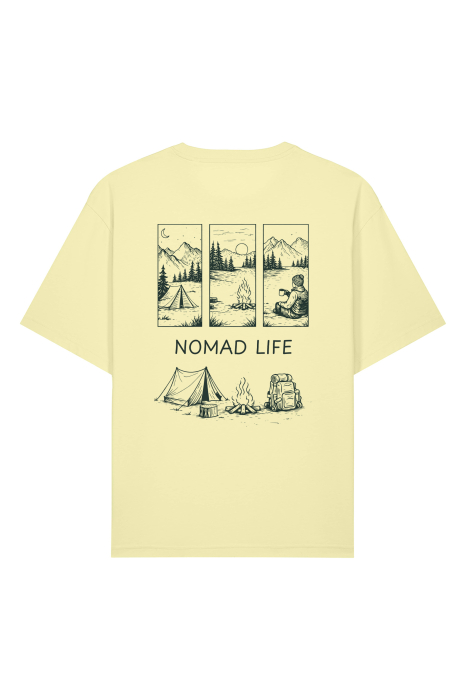Unisex T-shirt, relaxed fit, Nomad Life [2]