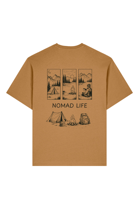 Unisex T-shirt, relaxed fit, Nomad Life [2]