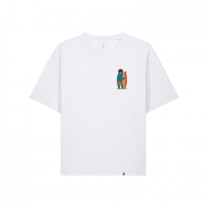 Unisex T-shirt, relaxed fit, Summer time bear [2]