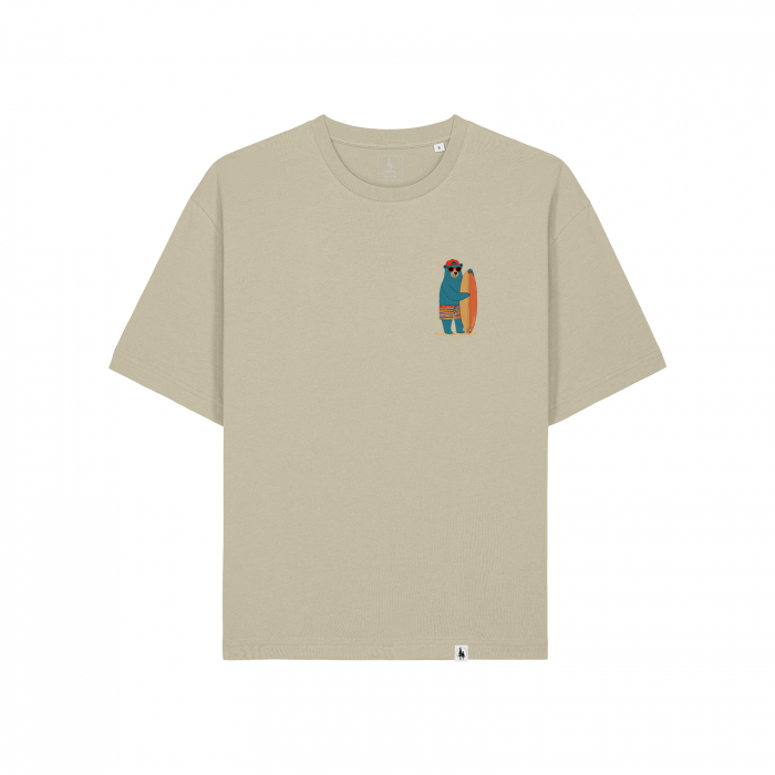 Tricou unisex, relaxed fit, S/XL, Summer time bear [2]