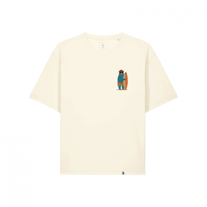 Unisex T-shirt, relaxed fit, Summer time bear [2]