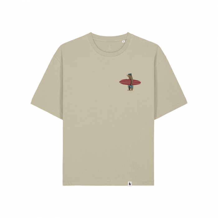Unisex T-shirt, relaxed fit, Surfer bear [2]