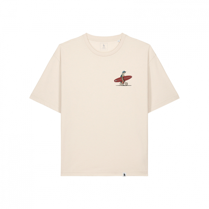 Unisex T-shirt, relaxed fit, Turtle surfer [2]