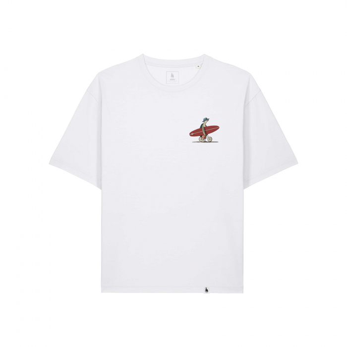 Unisex T-shirt, relaxed fit, Turtle surfer [2]