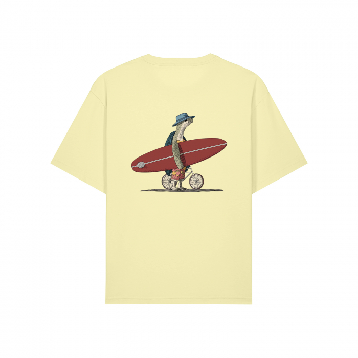 Unisex T-shirt, relaxed fit, Turtle surfer [3]