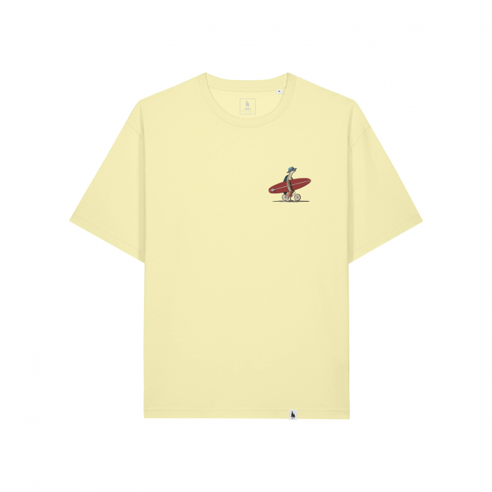 Unisex T-shirt, relaxed fit, Turtle surfer [2]