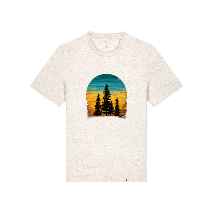Tricou unisex, Retro Pines [1]
