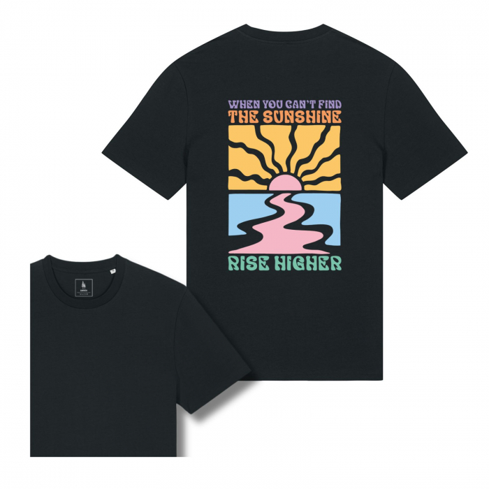 Tricou unisex, Rise Higher [1]