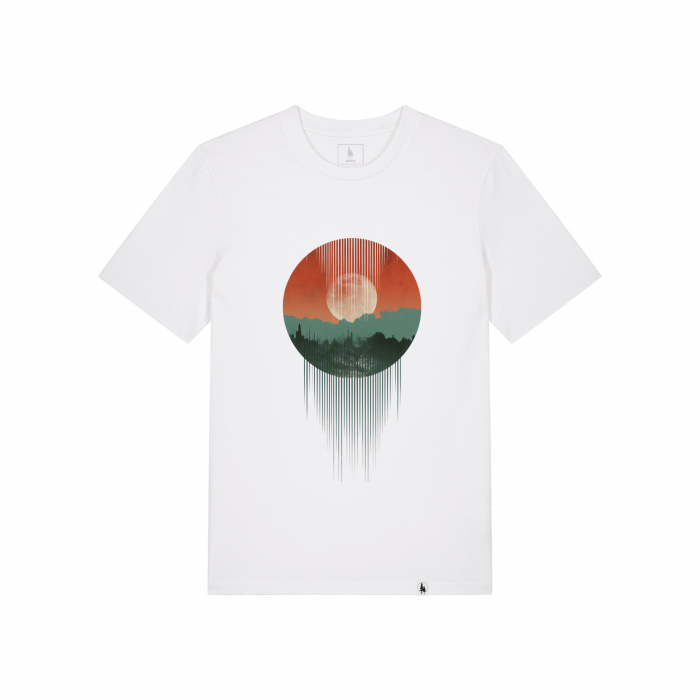 Tricou unisex, Sunset Peaks