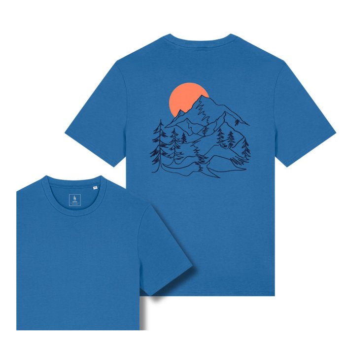 Tricou unisex, Sunset Peaks [1]