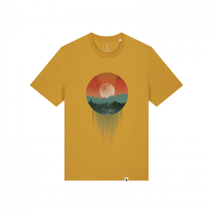 Tricou unisex, Sunset Peaks