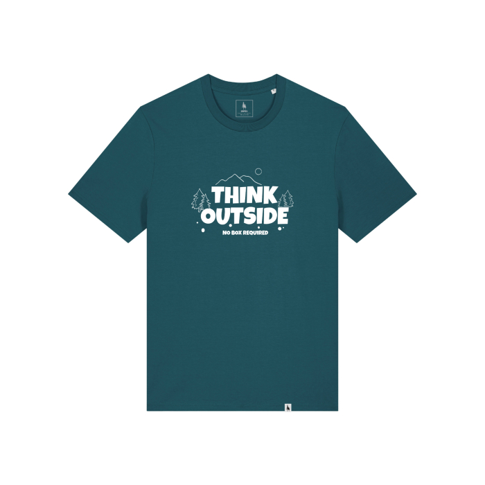 Tricou unisex, Think Outside [1]