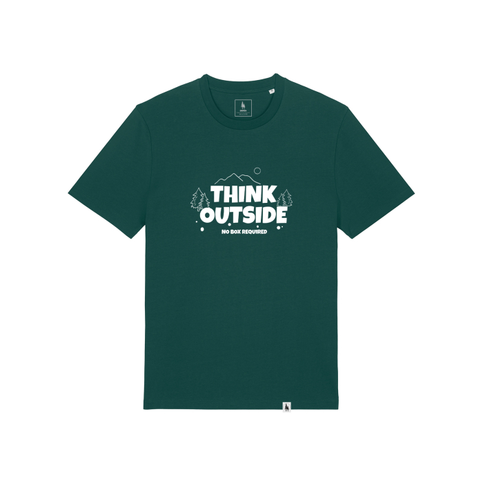 Unisex T-Shirt, Think Outside [1]