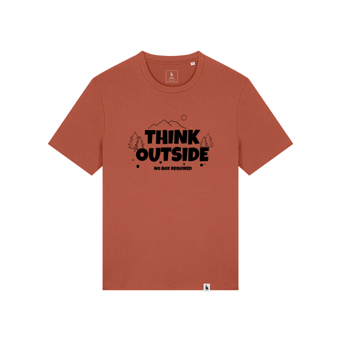 Tricou unisex, Think Outside [1]