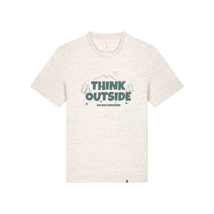 Tricou unisex, Think Outside [1]