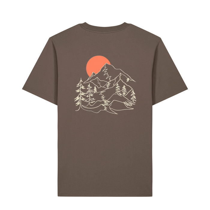 Tricou unisex, Sunset Peaks [2]