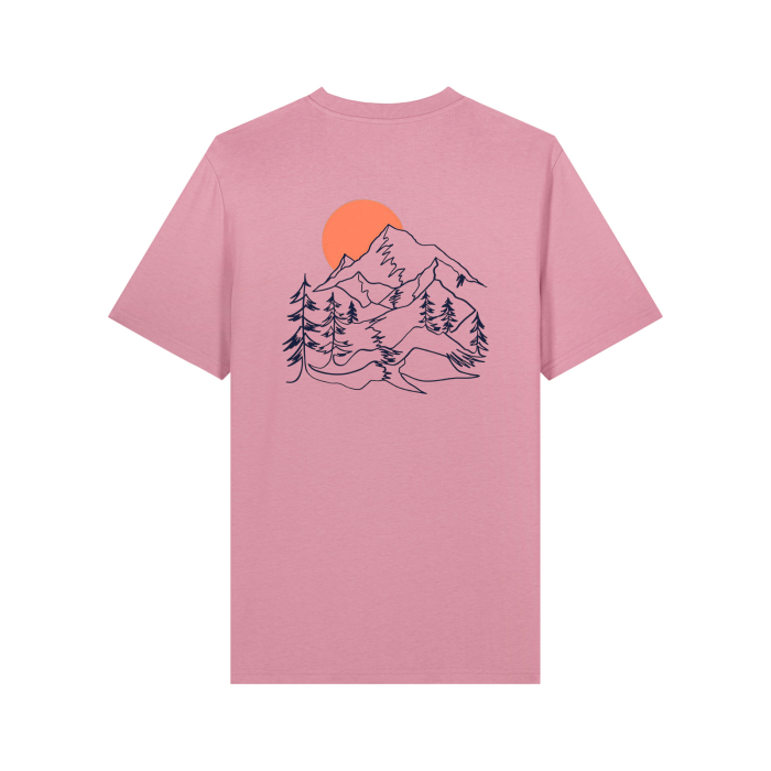 Tricou unisex, Sunset Peaks [2]