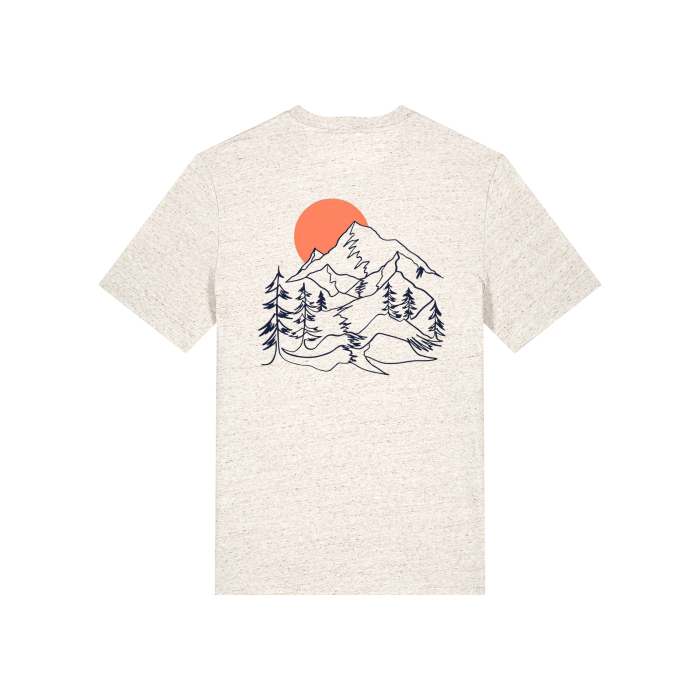 Tricou unisex, Sunset Peaks [2]