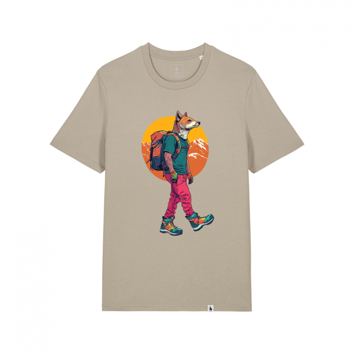 Tricou unisex, Nomad Fox