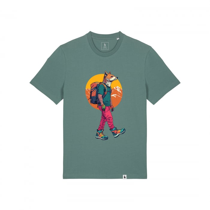 Tricou unisex, Nomad Fox