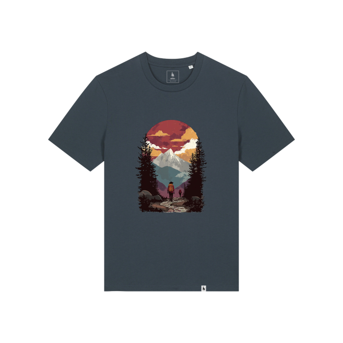 Tricou unisex, Wanderer Couple [1]