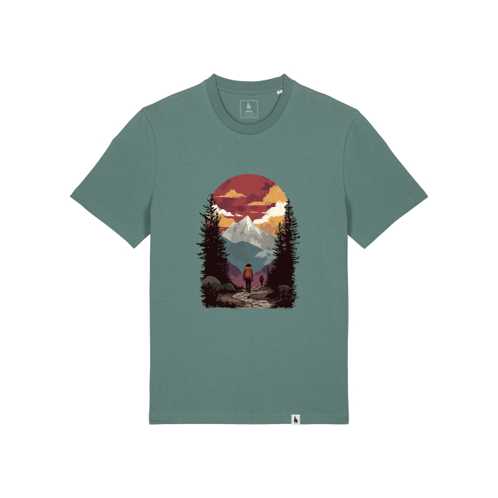 Tricou unisex, Wanderer Couple [1]