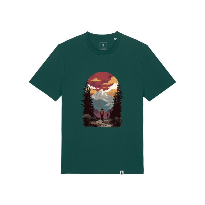 Tricou unisex, Wanderer Couple [1]