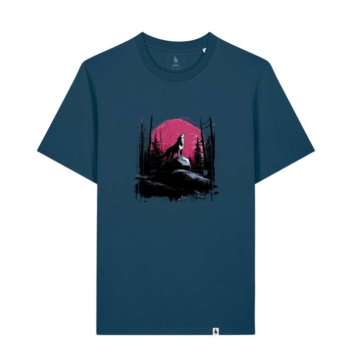 Tricou unisex, Wolf Night [1]