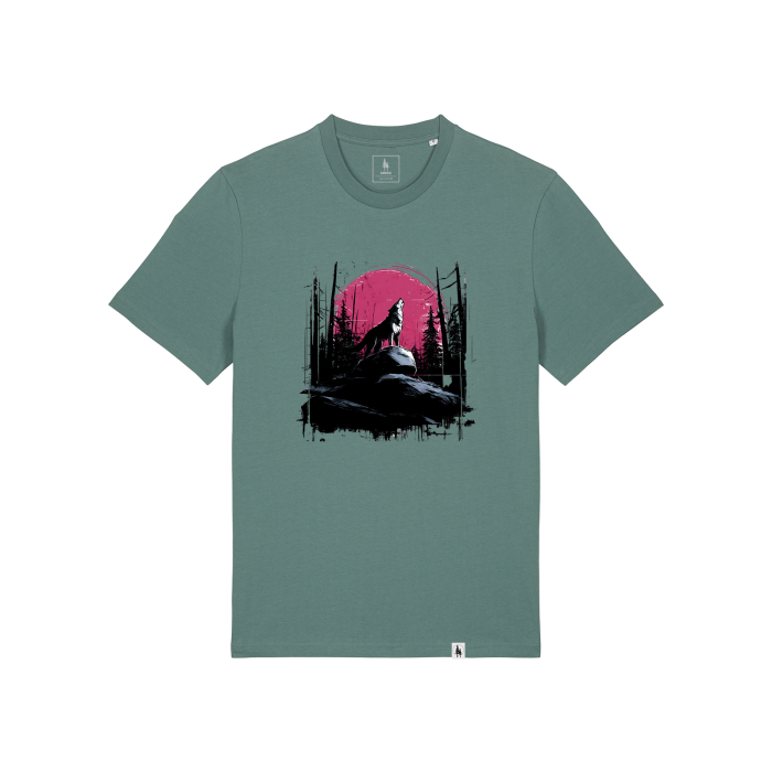Tricou unisex, Wolf Night [1]