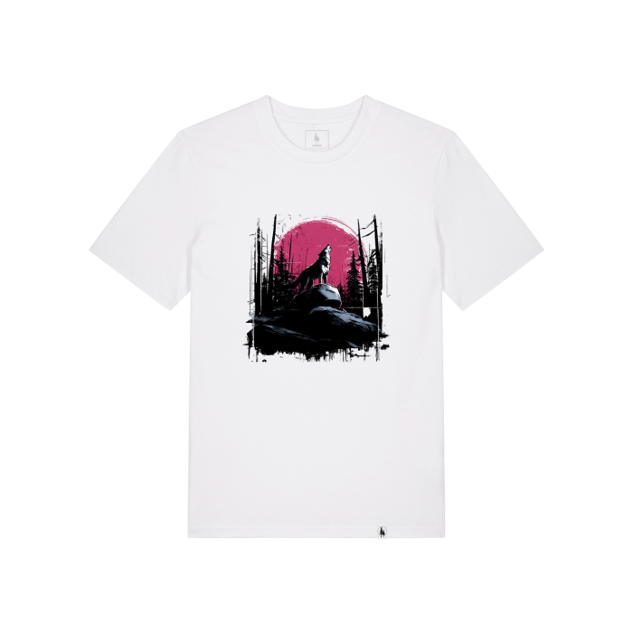 Tricou unisex, Wolf Night [1]