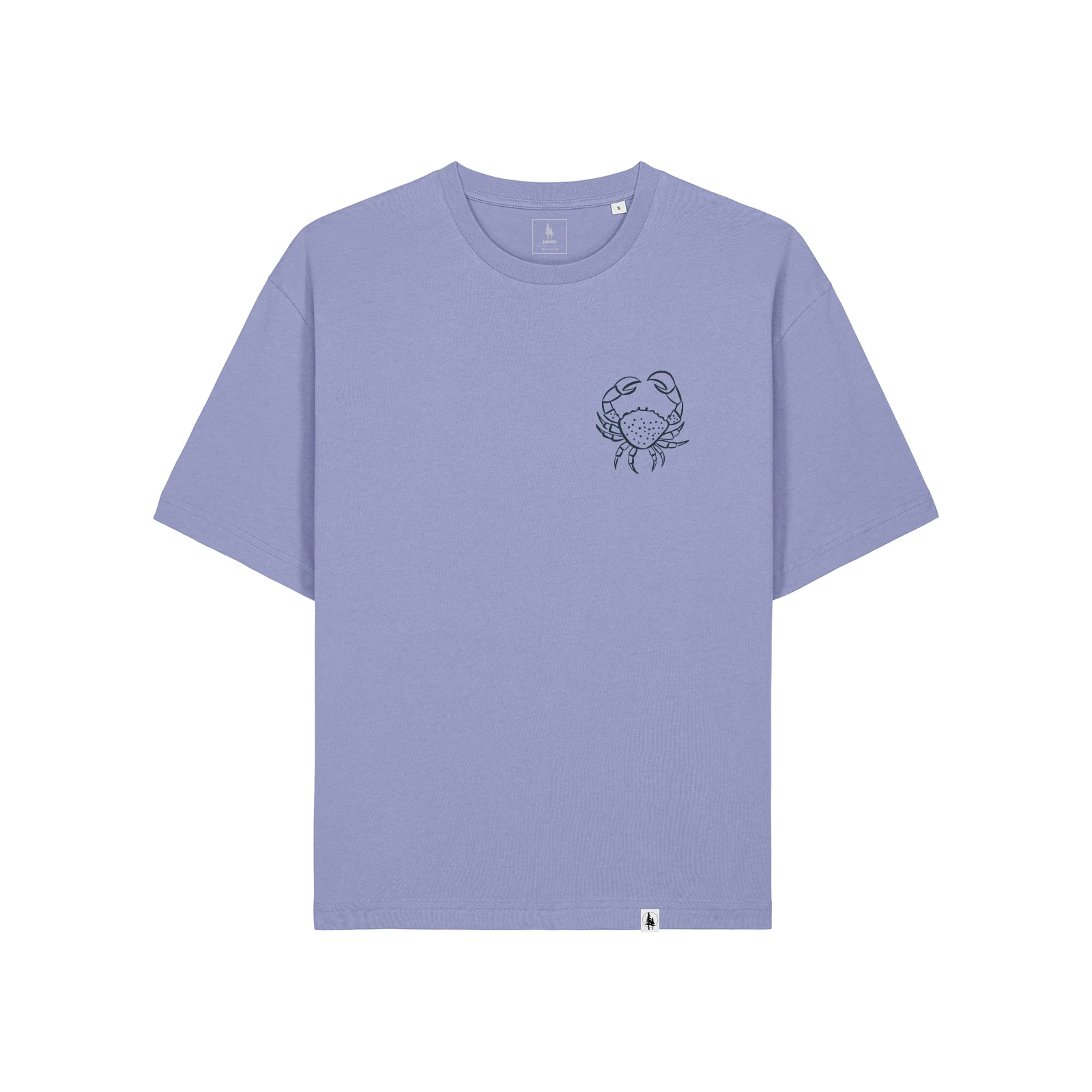 Tricou unisex, XXS/XS/S, relaxed fit, Crab [3]
