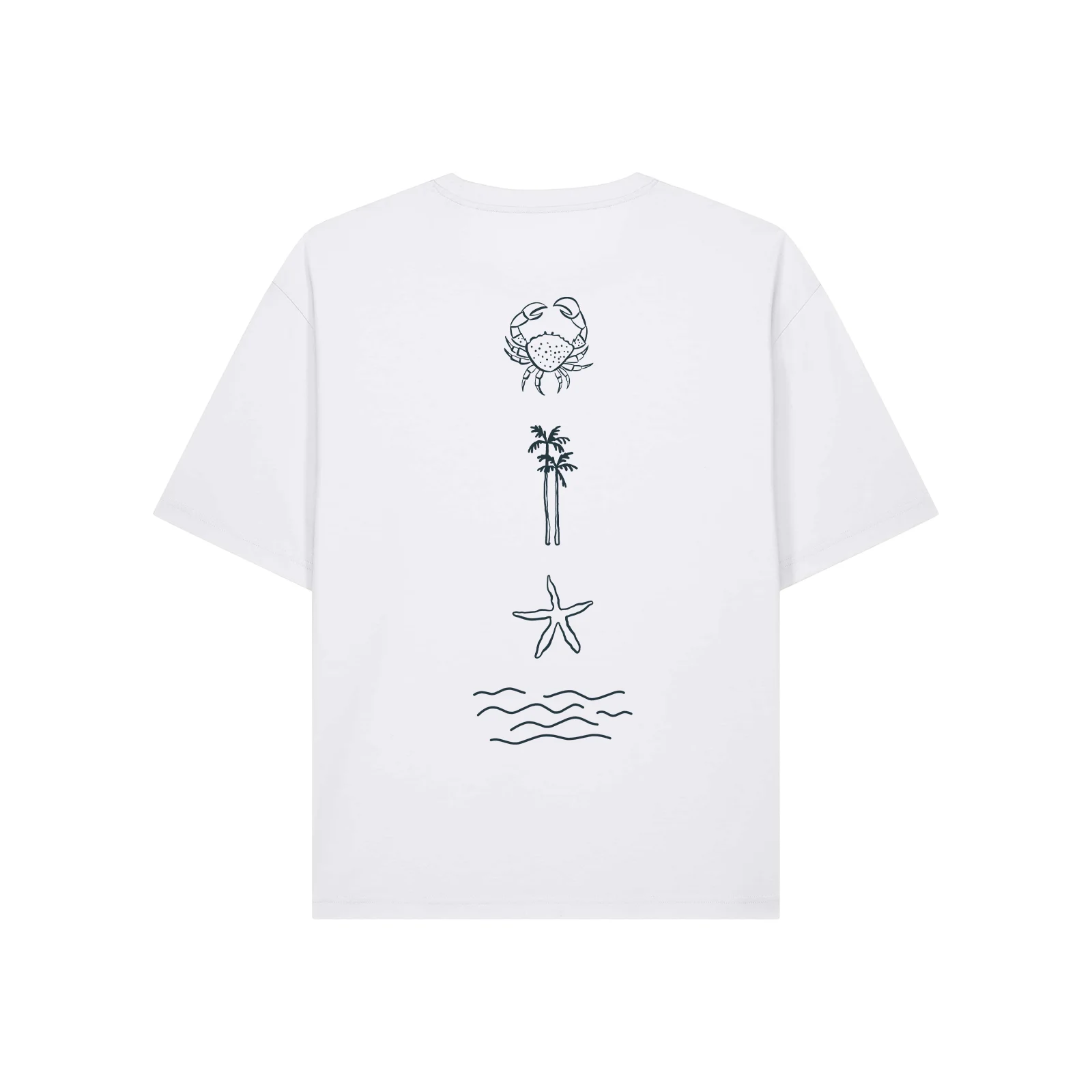 Tricou unisex, XXS/XS/S/XL, relaxed fit, Crab [2]