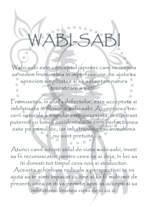 Wabi Sabi - tricou unisex [5]