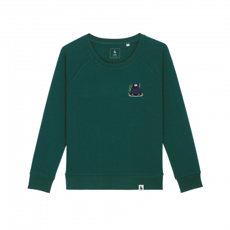 Bluze - Bluza dama, relaxed fit, Zen bear