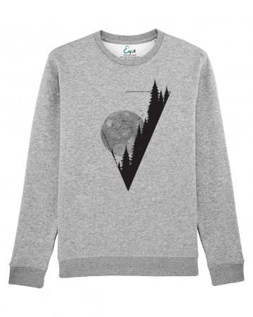 Bluza unisex Moon in the Mountains [1]