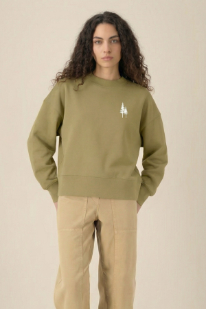 SPRING COLLECTION - Bluza unisex boxy, bumbac reciclat