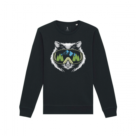 Bluza unisex, Ski Cat