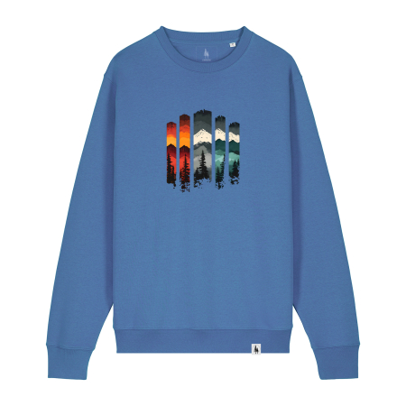BĂRBAȚI - Bluza unisex, mid-light, Horizons
