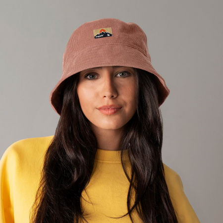 Bucket Hat din velur, bumbac organic [1]