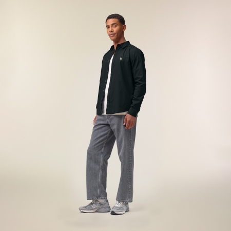 Camasa barbati, relaxed fit, Styler, Logo brodat [2]