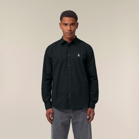 Camasa barbati, relaxed fit, Styler, Logo brodat [8]