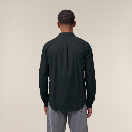 Camasa barbati, relaxed fit, Styler, Logo brodat [4]