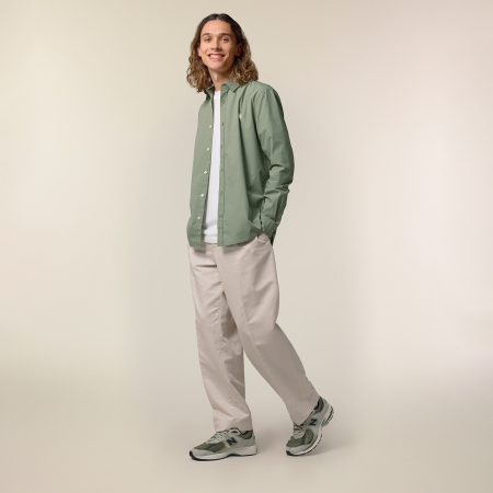 Camasa barbati, relaxed fit, Styler, Logo brodat [3]
